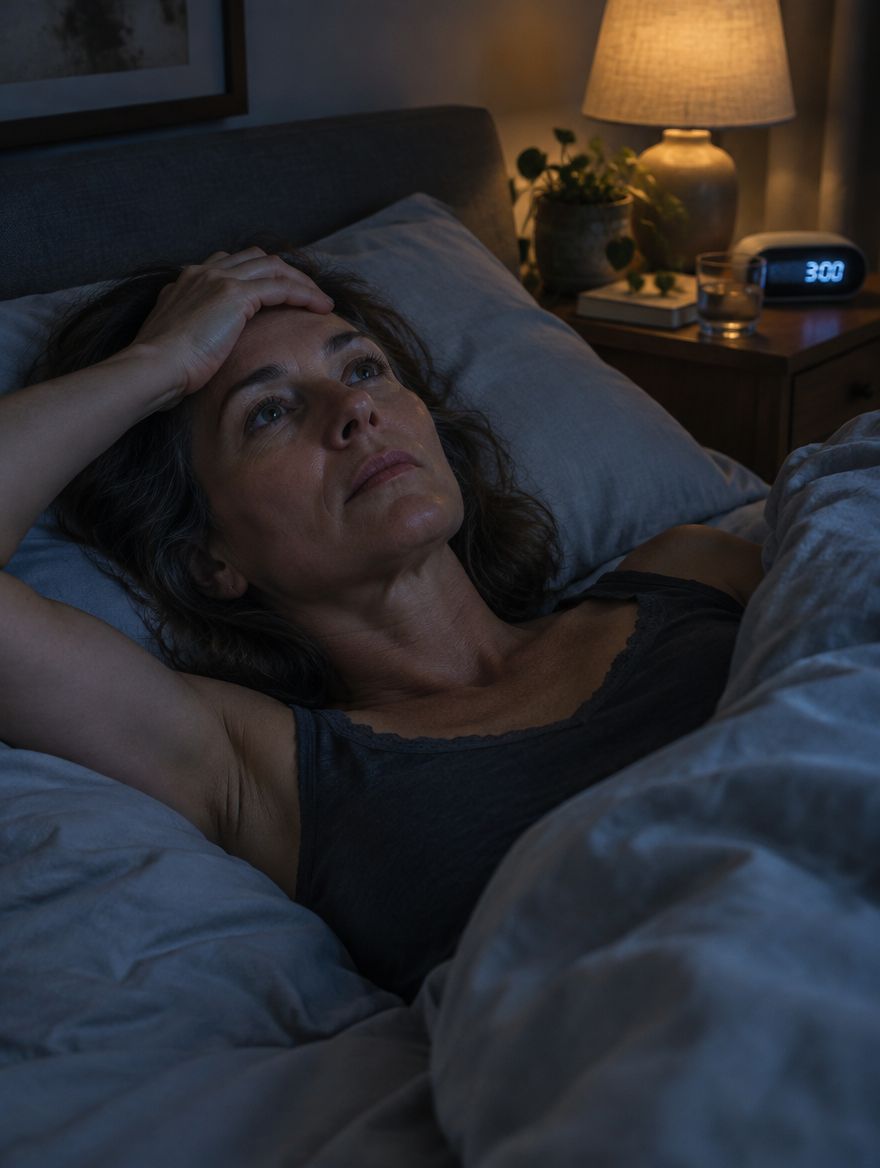 Woman awake at 3am